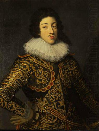 Portrait of Louis XIII of France, Frans Pourbus